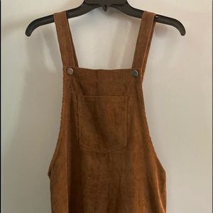 Brown Corduroy Dress